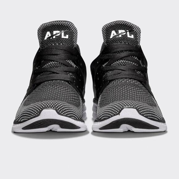 APL Women's Ascend Sneaker in Black / White - Picture 1 of 8